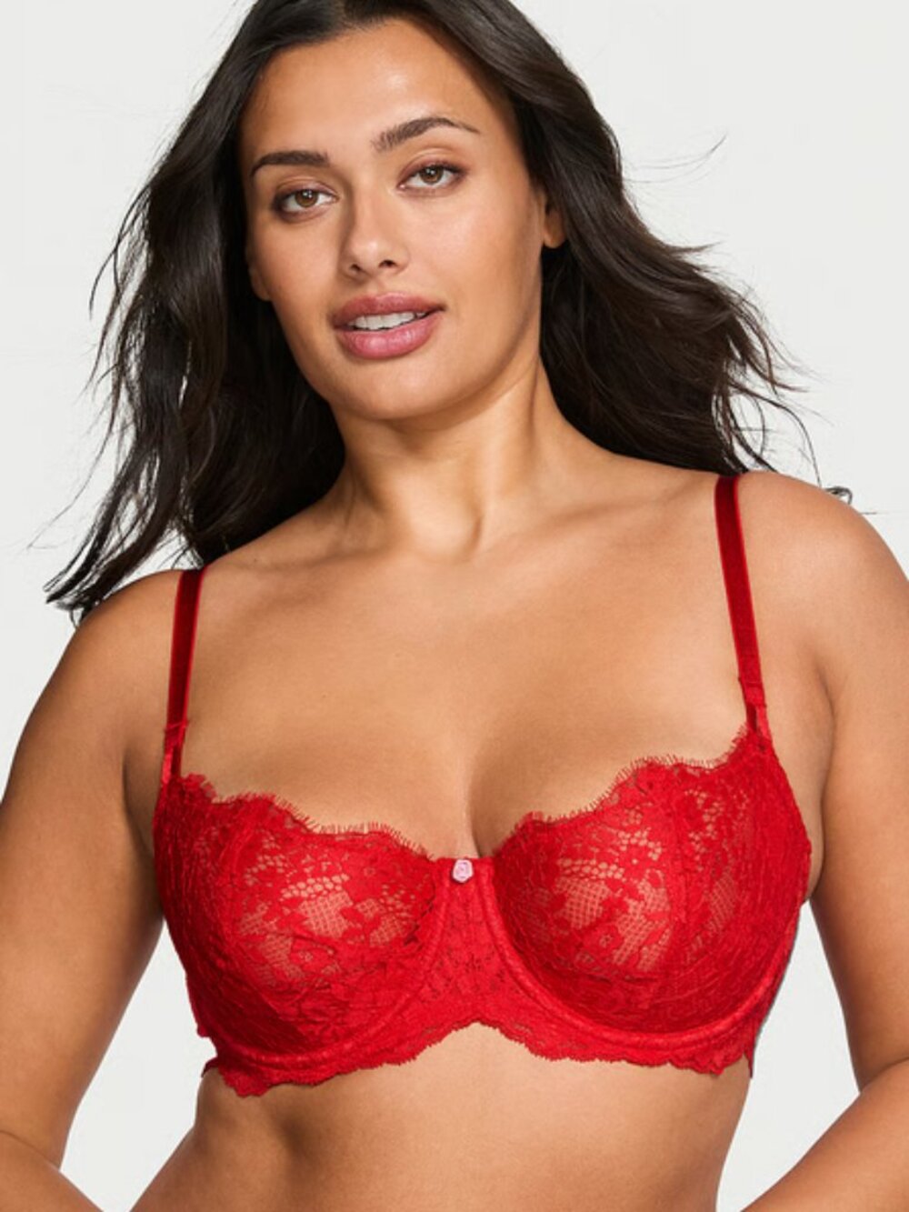 Dream Angels Unlined Lace Balconette Bra
